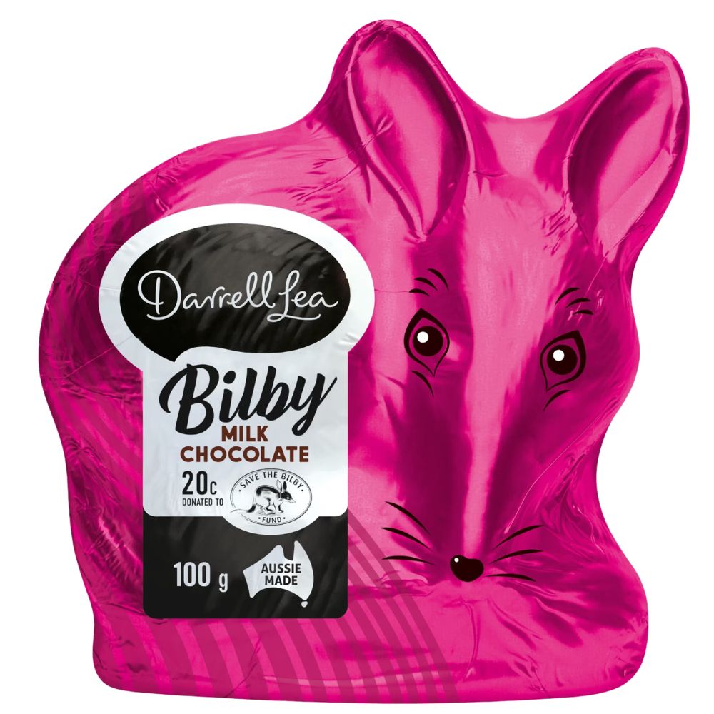 Darrell Lea Bilby Milk Chocolate 100g
