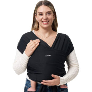 Momcozy Easy to Wear Hands Free - Baby Wrap Carrier