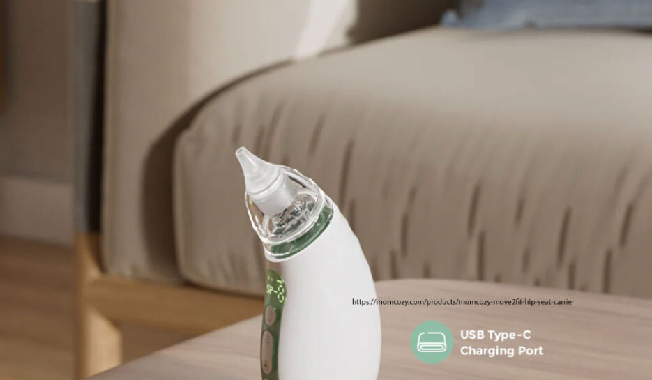 Momcozy Baby Nasal Aspirator - Long Battery Life