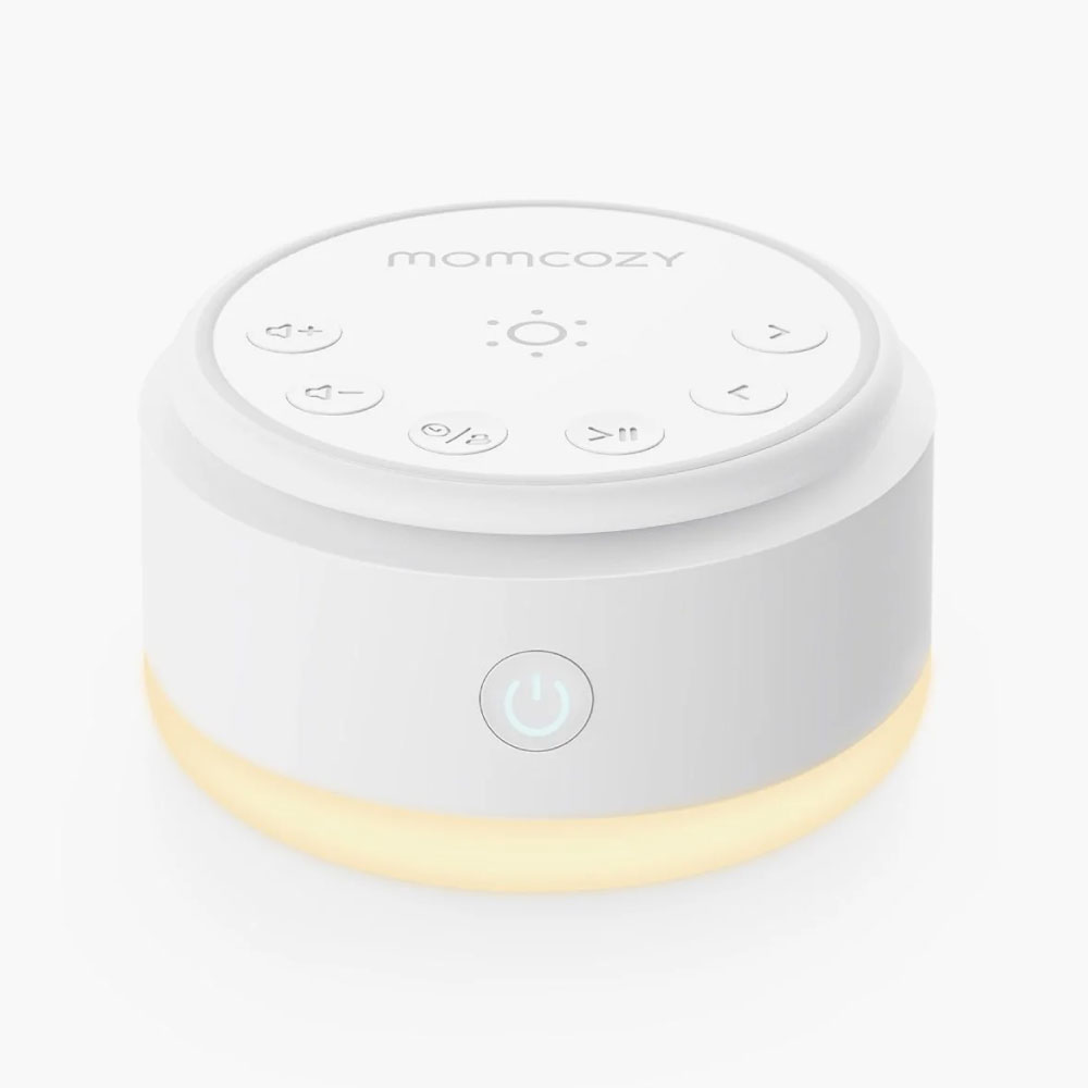 Momcozy Baby Sound Machine - Long Battery Life (Warm Light)