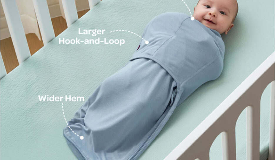 Momcozy Easy Swaddle Wrap for 0-3 Months
