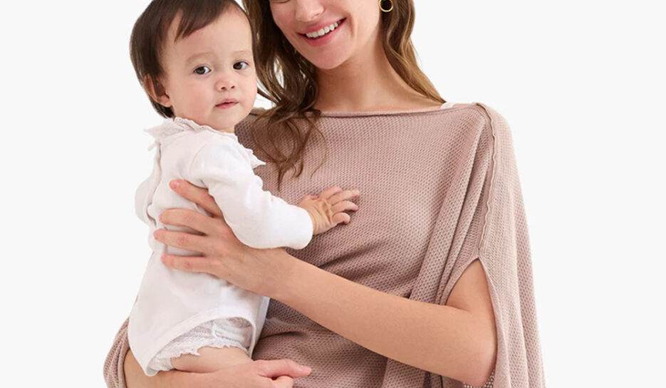Momcozy Nursing Cover - Soft, Breathable, Multi-Use Privacy Poncho