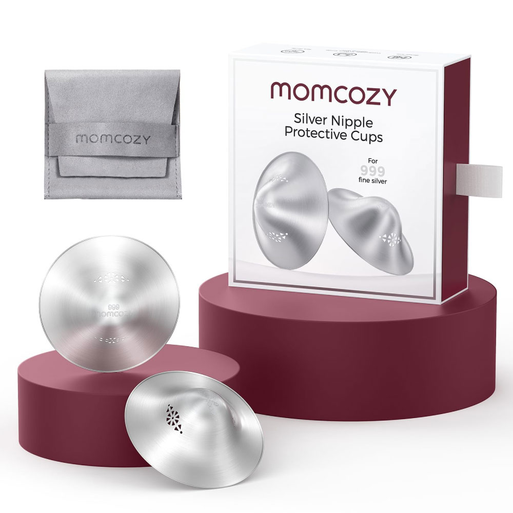 Momcozy Original 999 Silver Nipple Shields