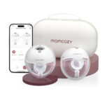 Momcozy M5 Smart Wearable Breast Pump – Upgraded with App Control