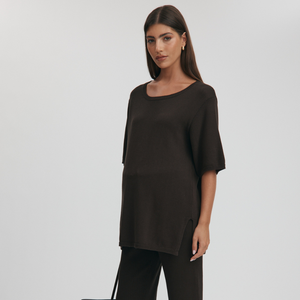 Légoe Heritage Poppy Cotton Knit Tee