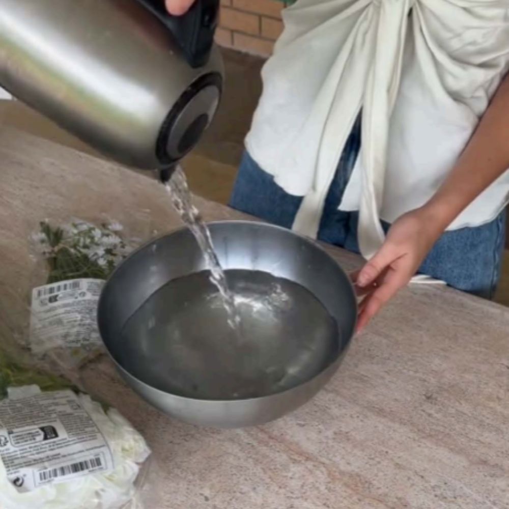 Artificial flowers look real