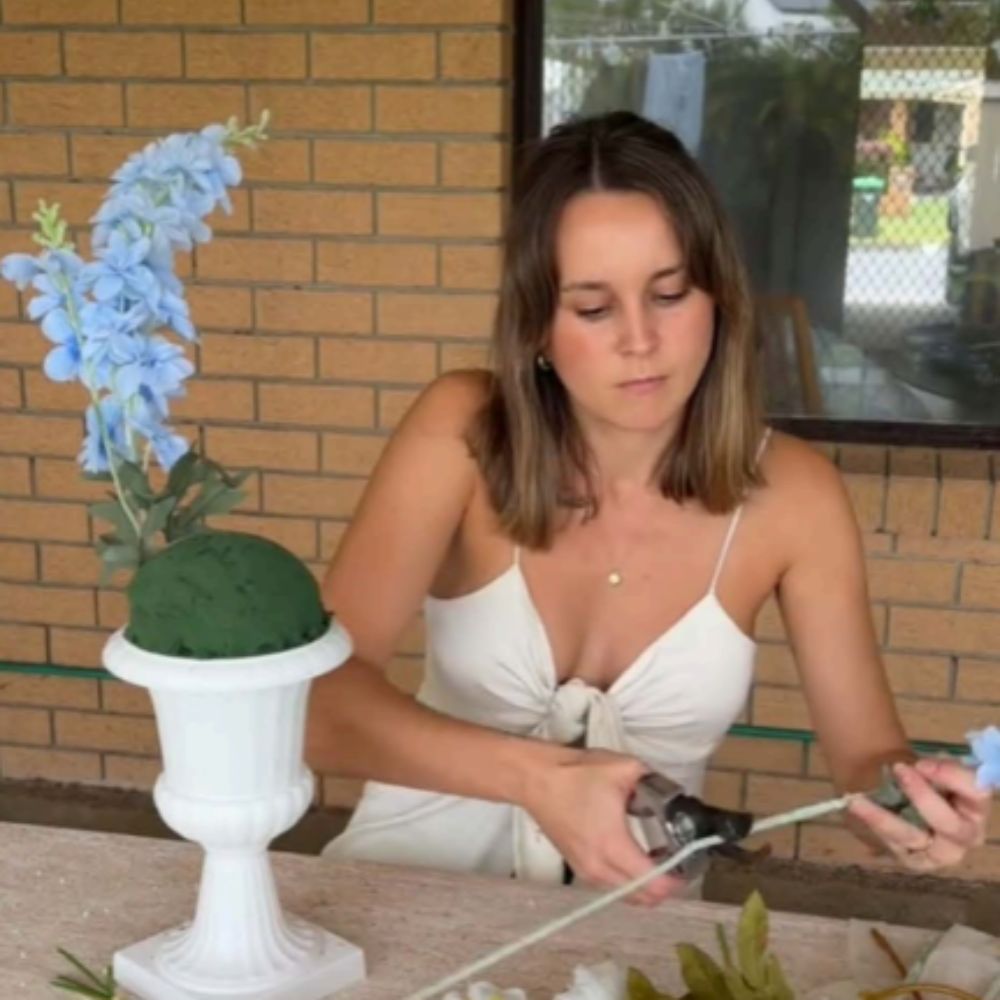 Artificial flowers look real