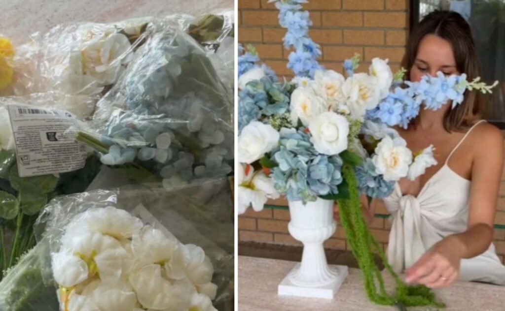 How to make fake flowers look real