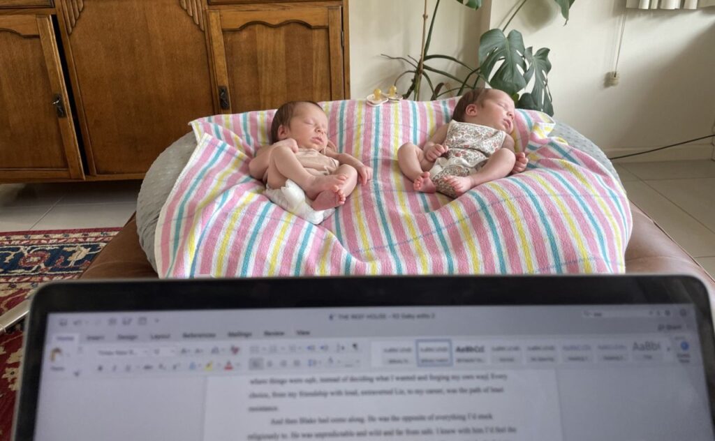 Mercedes Mercier on writing book with twins