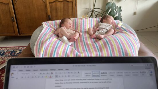 Mercedes Mercier on writing book with twins