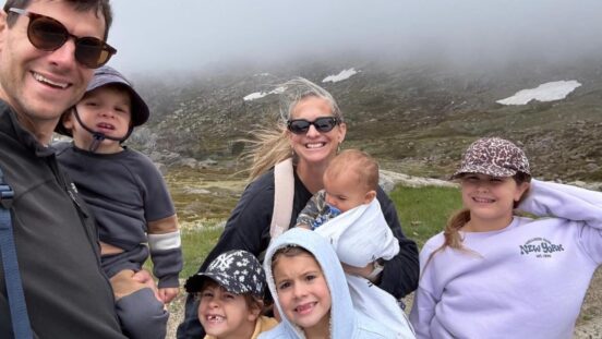 Libby Trickett on kids sport: Australian Olympic swimming great Libby Trickett and her husband Luke are parents to five children: daughters Poppy, Edwina, and Bronte, and sons Alfred (Alfie) and Archie