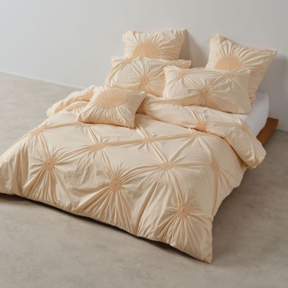 Linen House Claudia Peach Quilt Cover Set
