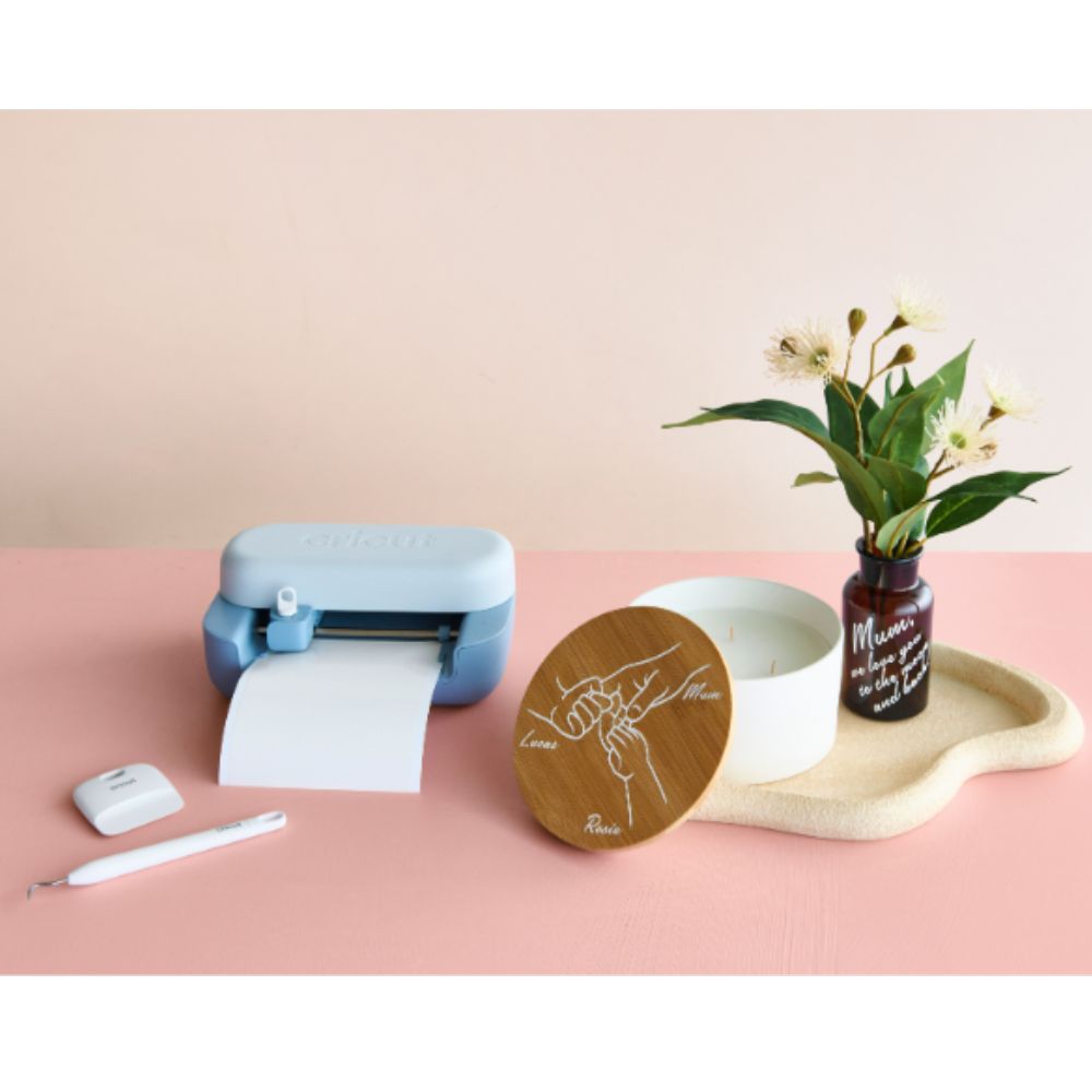 Personalised Candle and Vase Gift Set 