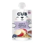 Cub Apple & Blueberry with Oats 6+ Months Pouch 120g