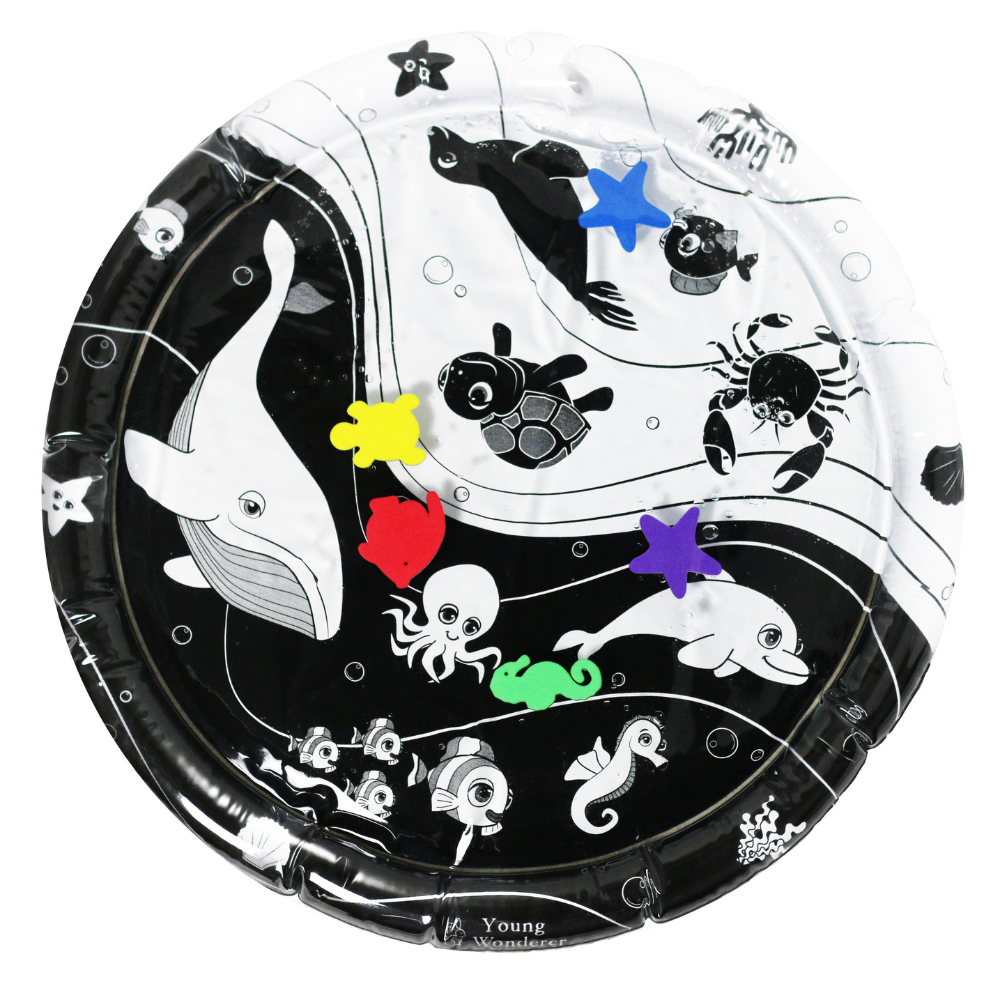 Young Wonderer Under The Sea High Contrast Sensory Water Mat