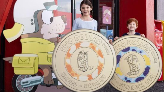 Bluey coin collection