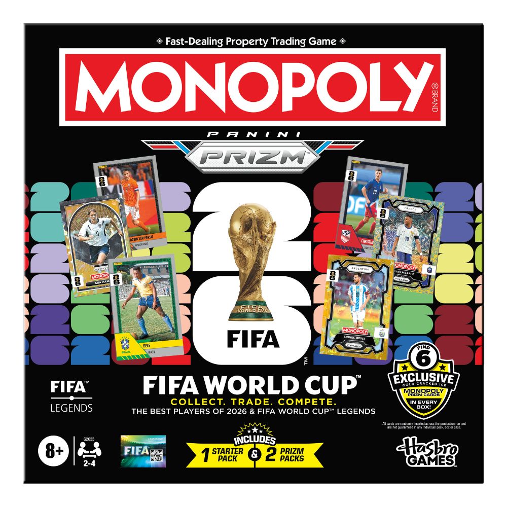 Monopoly Panini Prizm FIFA World Cup 2026™ Core Edition