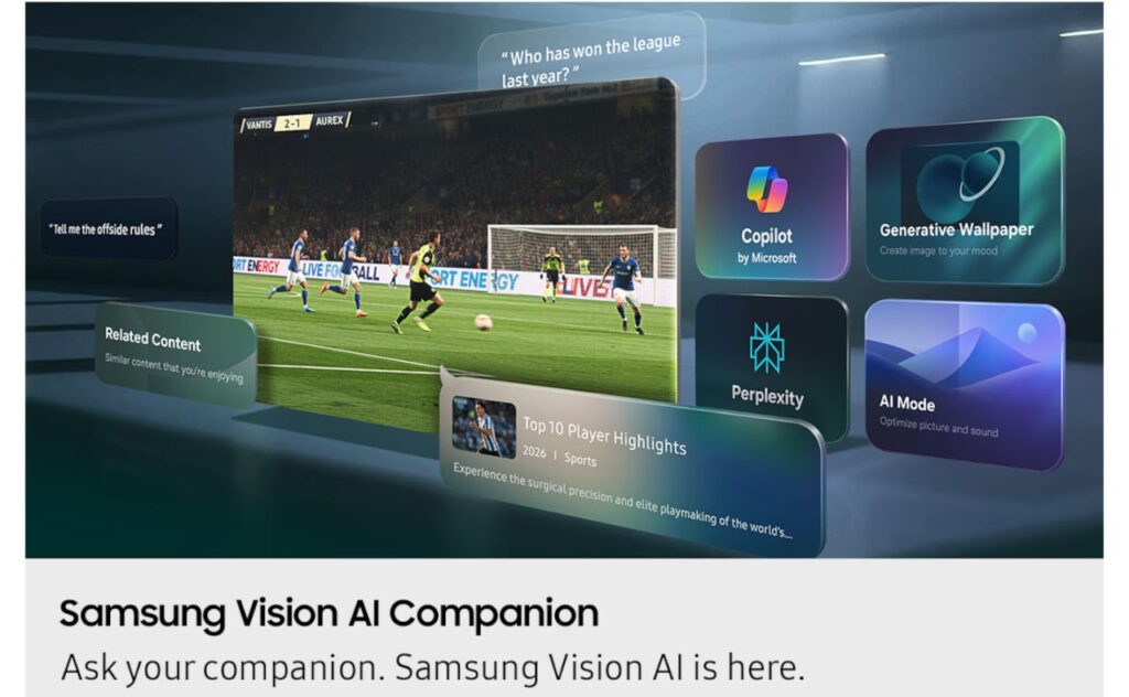 Smart TV Samsung AI