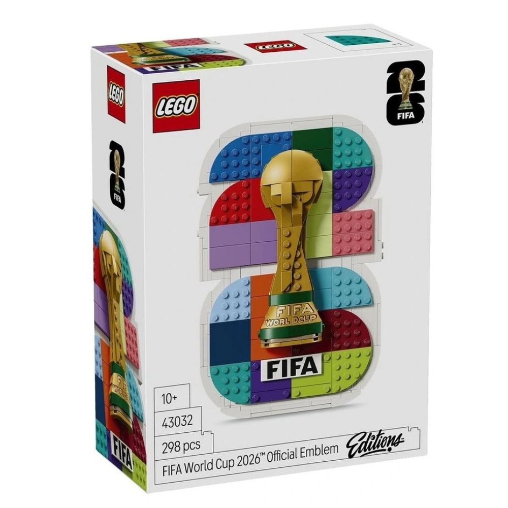 LEGO Editions Football FIFA World Cup 2026 Official Emblem 43032
