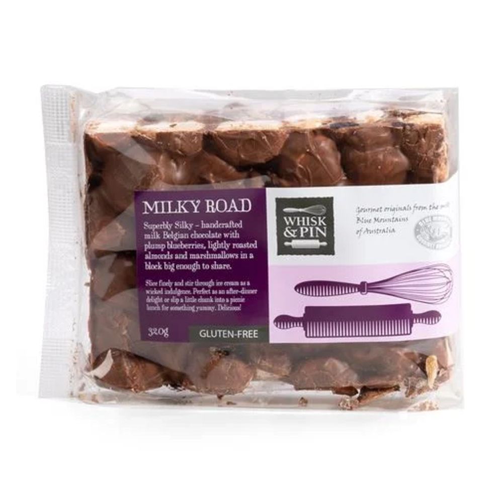 Whisk and Pin Milky Rocky Road Block 320g