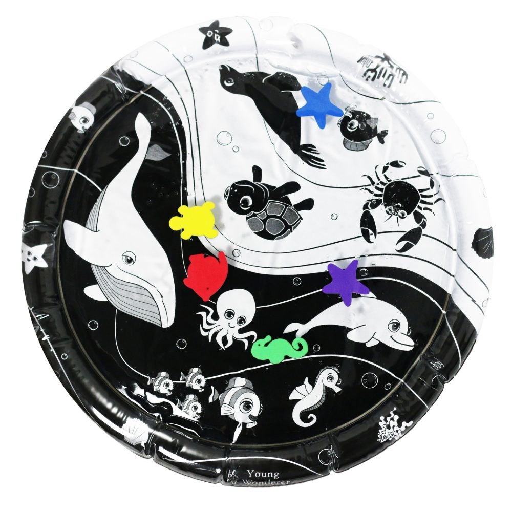 Young Wonderer Under The Sea High Contrast Sensory Water Mat