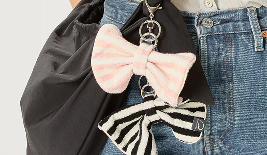 GOOSEKET Terry Cloth Charm Key Chain