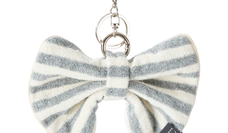 GOOSEKET Terry Cloth Charm Key Chain