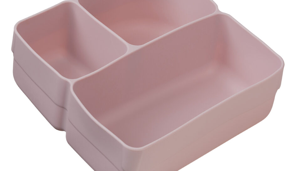 b.box for kids silicone bento buddy + tray