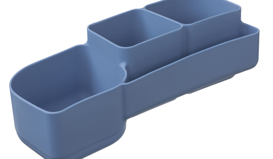 b.box for kids silicone bento buddy + tray