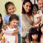 Sam Wood with Snezana and daughters. Dinner recipe winner Cheeseburger Tacos.
