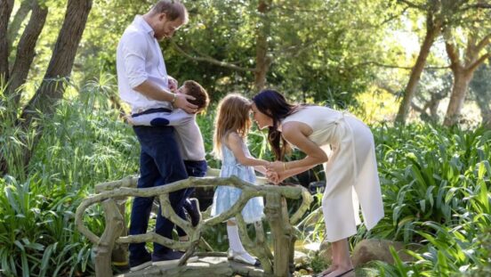Baby names ending in -ie. Harry and Meghan with children Archie and Lilibet