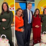 Today sports reporter Danika Mason and Liam Knight are expecting baby