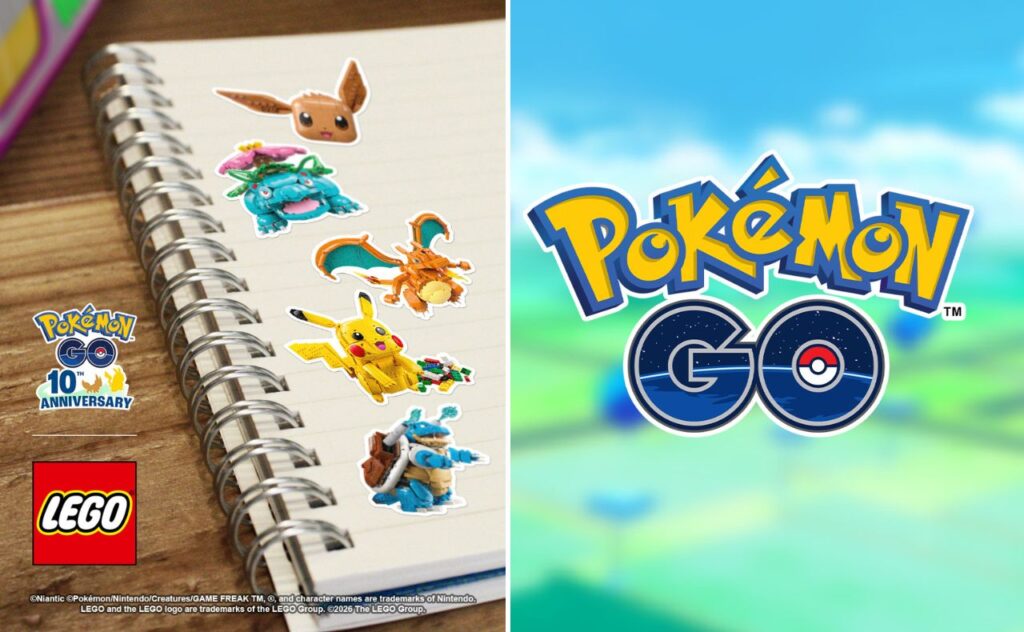 Pokémon GO and the LEGO Group bring exclusive in-store experience to participating LEGO Stores: