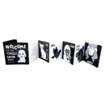 Young Wonderer Welcome to the World Little One High Contrast Tummy Time Book