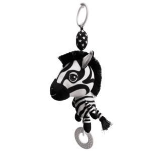 Young Wonderer Ziggy The Zebra High Contrast Sensory Hanging Toy