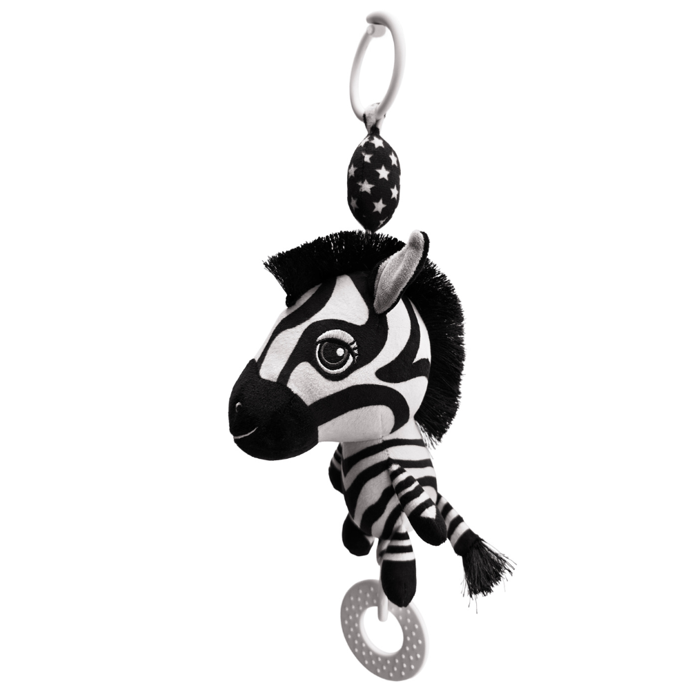 Young Wonderer Ziggy The Zebra High Contrast Sensory Hanging Toy