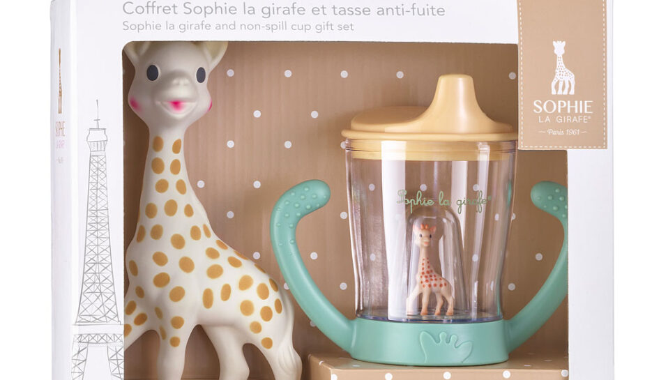 Sophie la girafe® Sophie and Non-Spill Cup Gift Set