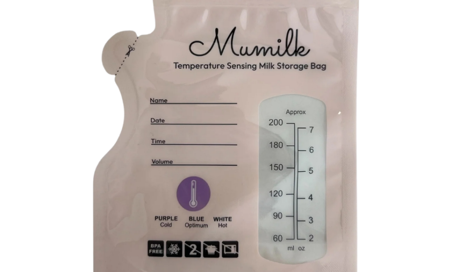 Mumilk Temperature Sensing Storage Bags