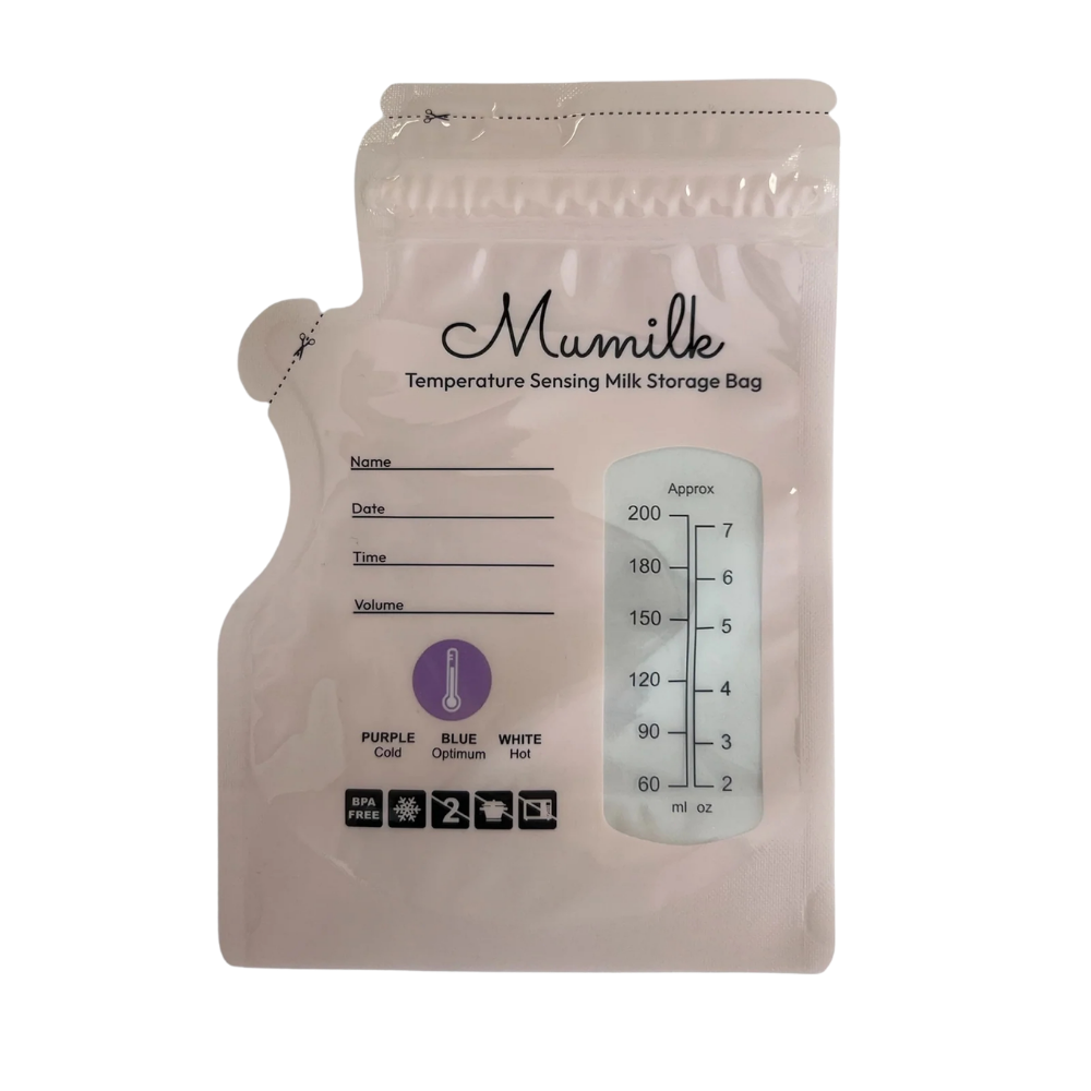 Mumilk Temperature Sensing Storage Bags