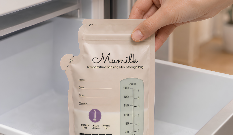 Mumilk Temperature Sensing Storage Bags