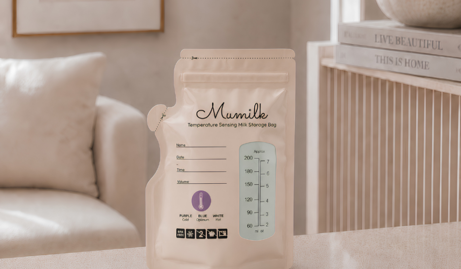 Mumilk Temperature Sensing Storage Bags