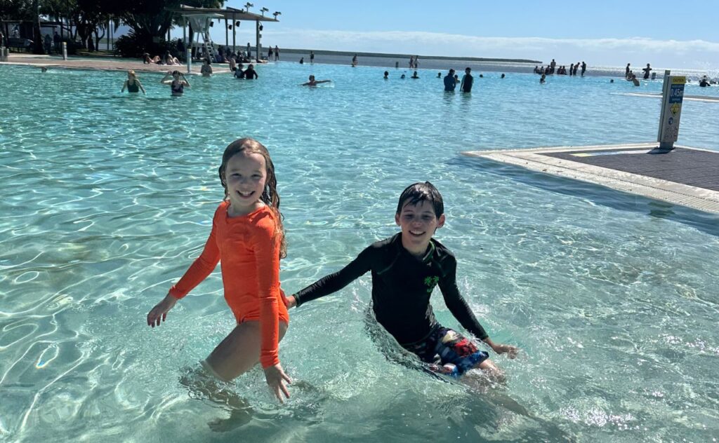 Cool off at the Cairns lagoon.