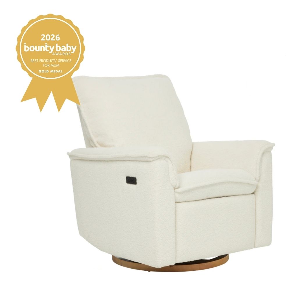 Best Product/ Service for Mum iL Tutto Louie Electric Recliner Glider Nursery Chair in Coconut Teddy