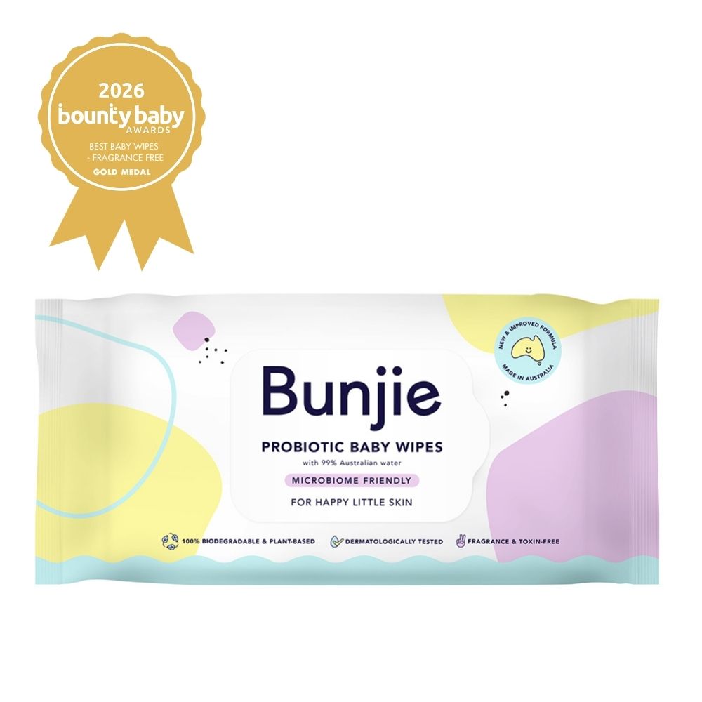 BEST BABY WIPES FRAGRANCE FREE Bunjie Probiotic Baby Wipes