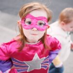 Book Tonies for Book Week: Girl dress up as superhero