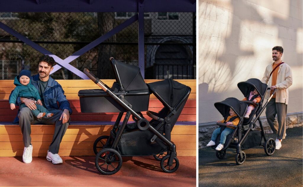Leo Single to double pram