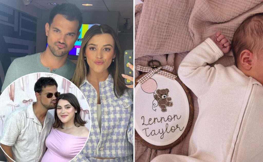 Twilight star Taylor Lautner welcomes first baby with wife Tay