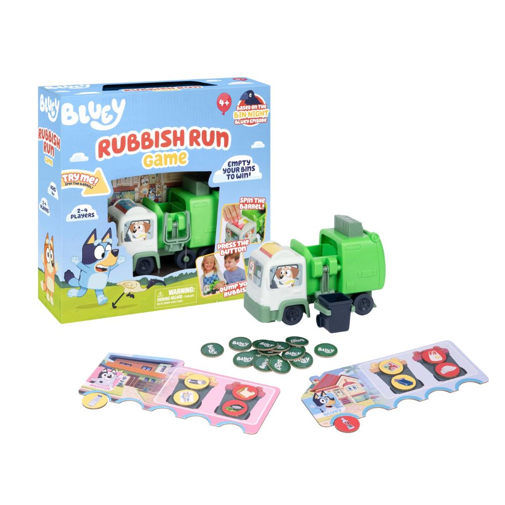 Bluey Rubbish Run Game