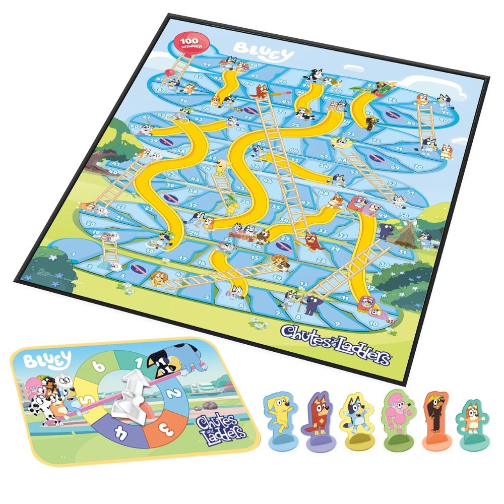 Bluey Chutes and Ladders