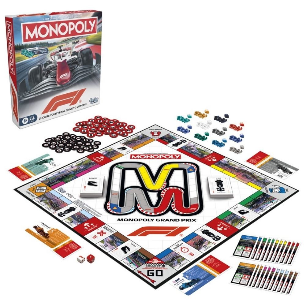 Monopoly F1 Edition Board Game

